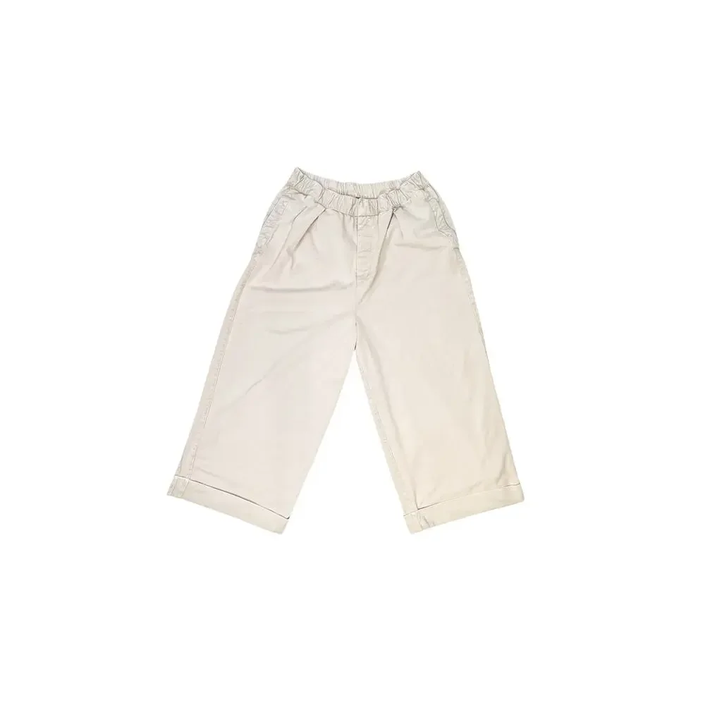 Free People After Love Cuff Tan Baggy Pants - Size L
